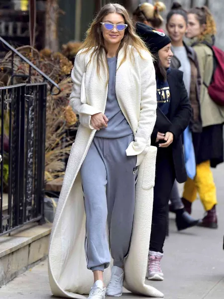 Gigi Hadid Floor Length Coat